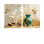 Wallity Conjunto de Pinturas Decorativas en Lienzo DEV1 Multicolor
